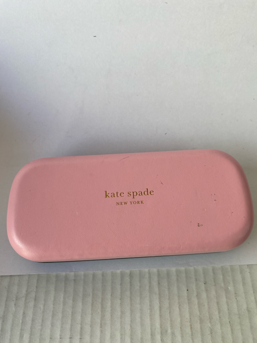 Kate Spade Sinclair Tortoise Saffron Yellow Sunglasses Oval 55mm Case - Picture 14 of 14